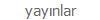 yay�nlar